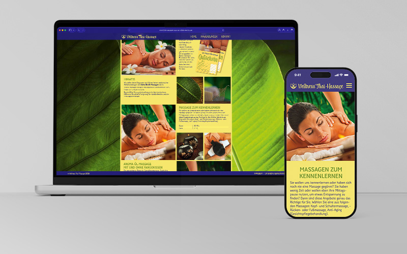 Website für Mussmann Thai-Massage