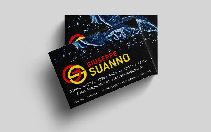 Aufkleber für Giuseppe Suanno Sanitär & Heizung